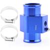 VGEBY Sensore Temperatura Tubo, con 2 Fascette per Installazione Veloce Adattatore Radiatore Blu 34MM for Auto, Casa, Industria
