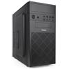 TooQ Isobox Ultra, Mini Tower, PC, Nero, Micro ATX, Mini-ITX, SPCC, 14,5 cm