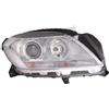 PROPOSTEONLINE Fanale realizzato per Classe ML W166 2011> lato passeggero H7-H7 alogeno con Motore elettrico Parabola cromata A1668208461