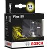 Bosch H7 Plus 90 lampadine faro, 12 V 55 W PX26d, lampadine x2
