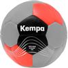 Kempa Spectrum Synergy Pro - Palla da pallamano Adulti, gris froid/rouge chaud, 3 -