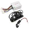 Alomejor Set Pedale Acceleratore Controller Bici Elettrica, Controller Motore velocità 24V 500W con Chiavi di Blocco