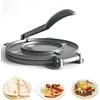 FOLOSAFENAR Pressa per Tortilla di Mais corn tortilla press Macchina per Tortilla in Lega di Alluminio, Accessori da per Macchina per Tortilla Grigia, Adatta per Fare Presses à biscuits