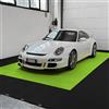 SOGI Kit da 312 piastrelle piene 50 mq SOGI PAV-04-LM_3 in PP per pavimento officina e garage - colore verde lime