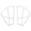 Acouto Cerniera per Scarpiera, Accessori per Cerniere Porta Scarpiera a Due Strati Scavati in Plastica per la Casa (bianco)(bianca)