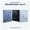 ATEEZ 13th Mini Album GOLDEN HOUR: Part.4 A Ver CD+P.Book+Card+Sticker+etc+Gift