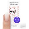 Miss Sophie - Pellicola protettiva in gel UV per unghie nude Babyboomer UV I 20 strisce di gel UV con sfumatura di colore, per unghie e piedi