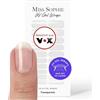 Miss Sophie Originali Adesivi Gel UV Miss Sophie per unghie I trasparenti I 20 strisce ultra-sottili di smalto I Per mani e piedi I Si tengono su unghie naturali, acrilico e gel