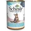 Schesir kitten complete nutrition tonnetto con aloe in jelly 140gr
