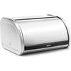 Brabantia Portapane In Acciaio, Apertura A Scomparsa, Medium, Inox Satinato