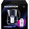 AQUAPHOR Provence nero Caraffa filtrante con 1 Filtro A5 I Filtro per Acqua caraffa da 4,2l Realizzata in TRITAN I Riduce calcare e Cloro I Filtro Acqua da Tavolo I Perfetto per la Famiglia