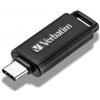 Verbatim Pen drive 128GB Verbatim Store 'n' Go USB 3.2 tipo-C Nero [49459]