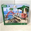 BRIO World Travel Rail Set 42 Pezzi Trenino Elettrico Giocattolo Set Età 3+ R...