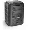 Prosperplast Compostiera Compogreen Negro 320L 80x70x70