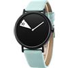 SHENGKE Orologio da donna minimalista Cinturino in pelle ultrasottile Orologio da donna al quarzo moda impermeabile