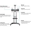 ITB Carrello vesa 200 200-800 400 55-80pollici - Codice: MB4627