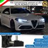 ELM KIT LED D5S CONVERSIONE BI XENON BIXENO LED ALFA ROMEO GIULIA 12000 LUMEN 6000K