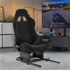Marada Racing Sim Telaio Di Montaggio Del Sedile Con Bulloni E Sedile Nero