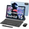Blackview Mega 2 Tablet 12", Android 15, 24GB RAM 256GB ROM, Dual SIM 4G
