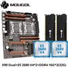 Does not apply Combo Scheda Madre Dual Processor X99 Xeon E5 2680 V4 Kit Scheda Madre Xeon