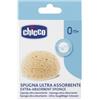 Chicco Spugna Ultrassorbente per igiene dei neonati da 0 mesi 1 pezzo