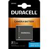 Duracell DR9969 Batteria per Panasonic DMW-BCK7, 3.6 V, 630 mAh, Nero