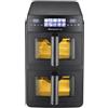 Melchioni Family GIULIA Friggitrice ad Aria Doppio Cassetto 10L 2600W