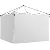 Outsunny Pannelli laterali per gazebo pannelli di ricambio per gazebo 3 x 3 m o 3 x 6 m, confezione da 2, bianco | Aosom Italy
