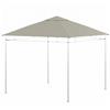 Outsunny Telo di ricambio per padiglione gazebo tenda tetto sostitutivo gazebo da giardino poliestere 180 g/m² 3 x 3 m grigio | Aosom Italy