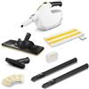 KÄRCHER Pulitore a Vapore SC 1 Multi & Up, Tempo di riscaldamento: 30s, Potenza di riscaldamento: 1.300 W, rimuove fino al 99,99% di germi e batteri, Potenza superficiale: 30 m², Serbatoio: 200 ml