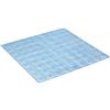 TATAY Tappetino Antiscivolo da Doccia o Vasca, di PVC con Ventose, Resistente a muffe e microbi, antibatterico, Design Barcelona, Blu, Dimensione 54 x 54 cm