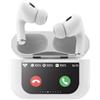 Big Ben FORCE PLAY, cuffie TWS ANC con custodia touch display 35h, bianco