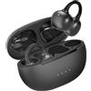 FORCE PLAY, cuffie aperte senza fili AirClip con ENC, nero