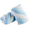DOLCIBONBY Marshmallow Cotone Dolce treccia bianco e azzurra 1000gr
