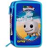 ASTUCCIO SCUOLA SEVEN 3 ZIP TRALALERO TRALALA SKIFIDOL BRAINROT