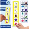 Autism Supplies and Developments Programma di Vestizione Agenda Visiva Bambini Autismo - 12 Flashcards - Italiano - CAA Giochi Montessori e Educativi -Ludattica -Regali per Autistici