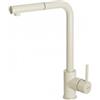 Elleci MGKTRP62 Miscelatore monocomando Cucina con canna girevole e doccetta estraibile Trail Plus finitura Granitek Classic Bianco Antico 62