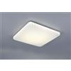 Trio Plafoniera LED Mandria 1 Luce 24W cm.41x41 4000K Effetto Righe