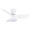 Trio Plafoniera LED Ventilatore Ø76cm colore Bianco