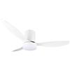 Trio Plafoniera con Ventilatore e LED Ø132cm colore Bianco