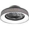 Trio Plafoniera Ventilatore con Tessuto Ø47cm