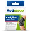 Actimove Sports - Cavigliera con Fascia Elastica taglia S Nera, 1 cavigliera