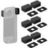 Dozylive 6 Pezzi Manicotti Antivento per Microfono per Insta360 X3/X4 Parabrezza Manicotto per Protezione Antirumore Audio Accessori con Velcro Windscreen per Microfoni Fotocamere Sportive