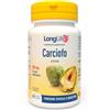 LongLife® Carciofo | Titolato al 5% acidi caffeilchinici | Supporto funzione digestiva ed epatica | Metabolismo dei lipidi e azione antiossidante | 1 mese di trattamento | Vegano e senza glutine
