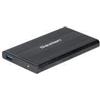 société CUC Contenitore in alluminio Dexlan SATA II da 2,5", con porta USB 3.0 per l'installazione di dischi rigidi SATA da 2,5" (738308)