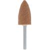 Dremel 952 Set di accessori per mole in ossido di alluminio, 3 mole a forma di cono per smerigliare e affilare i metalli (9,5 mm)