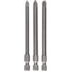 Bosch Punta Extradura Pz1,Pz2,Pz3x89mm: 3 uds