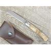 COLTELLO 17,5 CM SARDEGNA SARDO GALLURESA LAMETTA MANICO IN corno di montone