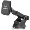 YIANERM Portacellulare per Auto Magnetico, Ventosa Universale Magnete Forte Cruscotto Parabrezza Supporto Telefono con Braccio Telescopico Regolabile Compatibile con iPhone Samsung Huawei