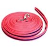 Pferdelinis Guinzaglio Longe per cavalli, ideale per lavori a terra, ginnastica, lunghezza 8 m (rosa viola)